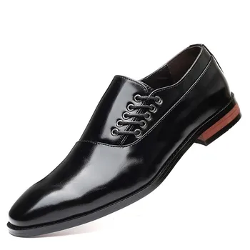 Afaceri de moda Rochie de Bărbați Pantofi 2022 Nou Clasic din Piele pentru Bărbați Formale Pantofi Confortabil Alunecare Pe Pantofi Oxfords Barbati Marimea 47