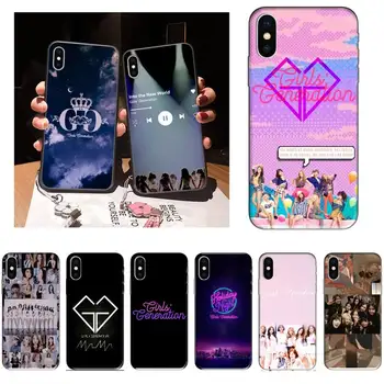 Fierbinte grup coreean Girls' Generation Telefon Caz Pentru iPhone 12 Mini 11 Pro XS Max X XR 7 8 Plus